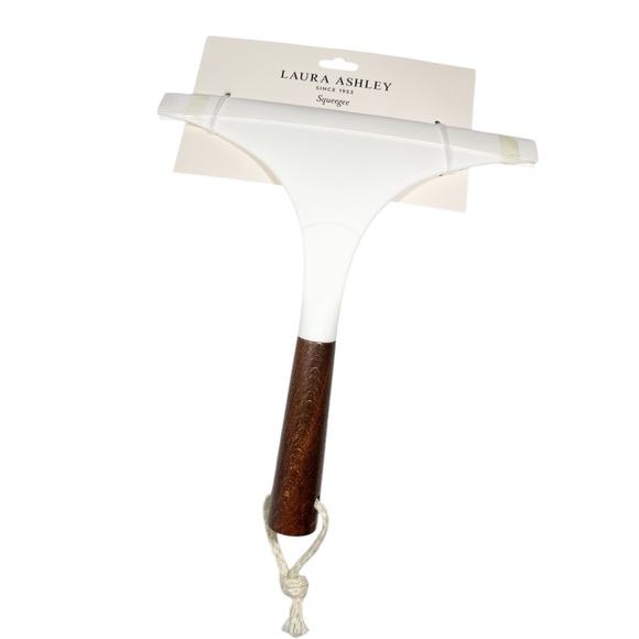 NEW Laura Ashley SQUEEGEE with Wooden Handle - Picture 1 of 5